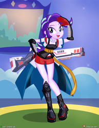 Size: 3090x4000 | Tagged: safe, artist:dieart77, starlight glimmer, equestria girls, g4, clothes, commission, cosplay, costume, crossover, cygames, dragalia lost, female, high res, ilia, kelly sheridan, nintendo, open mouth, solo, video game crossover, voice actor joke