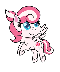 Size: 500x600 | Tagged: safe, artist:enigmadoodles, oc, oc only, oc:candy care, pegasus, pony, g4.5, my little pony: pony life, female, mare, simple background, solo, transparent background