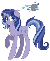 Size: 1349x1656 | Tagged: safe, artist:gallantserver, oc, oc only, oc:sparkler, pony, unicorn, concave belly, female, mare, offspring, parent:starlight glimmer, parent:stygian, raised hoof, simple background, solo, transparent background