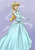 Size: 1053x1500 | Tagged: safe, artist:invisibleone11, applejack, equestria girls, g4, applejack also dresses in style, beautiful, blushing, cinderella, clothes, clothes swap, disney, disney princess, dress, evening gloves, gloves, gown, hairband, long gloves, princess applejack, solo