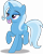 Size: 3519x4432 | Tagged: safe, artist:anime-equestria, trixie, pony, unicorn, g4, donut, eyeshadow, female, food, horn, lidded eyes, makeup, mare, mouth hold, simple background, solo, transparent background, vector