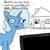 Size: 3000x3000 | Tagged: safe, artist:tjpones, trixie, pony, unicorn, g4, broken window, commission, female, high res, house, inconvenient trixie, mare, pony (sony), solo, stealing, talking to viewer, television, window