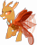Size: 4104x5002 | Tagged: safe, artist:lincolnbrewsterfan, derpibooru exclusive, oc, oc only, oc:venerate, changedling, changeling, .svg available, angry, battle stance, buzzing wings, changedling oc, changeling oc, colored pupils, colorful, determination, determined, determined face, determined look, furious, gritted teeth, horn, inkscape, male, motion blur, motion lines, orange (color), orange changeling, orange eyes, rhinestone, rhinestones, simple background, svg, transparent background, vector, wings