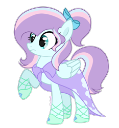 Size: 2445x2620 | Tagged: safe, artist:starshine-sentryyt, oc, oc only, pegasus, pony, base used, cape, clothes, female, high res, magical lesbian spawn, mare, offspring, parent:fluttershy, parent:trixie, parents:trixieshy, raised hoof, simple background, solo, transparent background