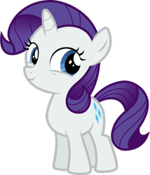 Size: 620x727 | Tagged: safe, artist:sollace, derpibooru exclusive, rarity, pony, unicorn, g4, the cart before the ponies, .svg available, cute, female, filly, filly rarity, foal, raribetes, simple background, solo, svg, transparent background, vector, younger
