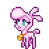 Size: 72x72 | Tagged: safe, artist:mane6, pom (tfh), sheep, them's fightin' herds, community related, pixel art, simple background, solo, sprite, transparent background