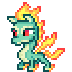Size: 72x72 | Tagged: safe, artist:mane6, tianhuo (tfh), dragon, hybrid, longma, them's fightin' herds, community related, picture for breezies, pixel art, simple background, solo, sprite, transparent background