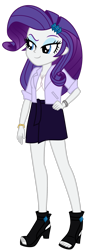 Size: 1024x2952 | Tagged: safe, artist:bidzinha, artist:emeraldblast63, rarity, equestria girls, g4, clothes, college, feet, female, hand on hip, high heels, older, older rarity, open-toed shoes, shoes, simple background, solo, toes, transparent background, university