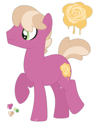 Size: 2300x2900 | Tagged: safe, artist:magicuniclaws, oc, oc only, earth pony, pony, high res, magical lesbian spawn, male, offspring, parent:cheerilee, parent:lily valley, simple background, solo, stallion, transparent background