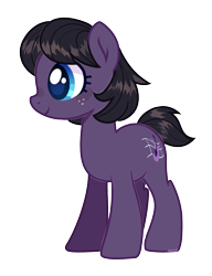 Size: 1902x2477 | Tagged: safe, artist:auroramint, oc, oc only, oc:stormy sonata, earth pony, pony, female, mare, reference, solo