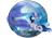 Size: 2920x2053 | Tagged: safe, artist:elektra-gertly, oc, oc only, merpony, blue mane, bubble, coral, crepuscular rays, dorsal fin, ear fluff, fin, fin wings, fins, fish tail, flowing mane, flowing tail, high res, ocean, scales, seashell, seaweed, simple background, solo, sunlight, swimming, tail, transparent background, underwater, water, wings