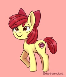 Size: 1200x1400 | Tagged: safe, artist:daydreamcloud_, apple bloom, earth pony, pony, g4, female, filly, solo