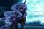 Size: 3051x2000 | Tagged: safe, artist:musical ray, nightmare moon, alicorn, pony, g4, female, floppy ears, high res, mare, moon, night, slender, solo, thin