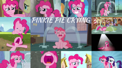 Size: 1280x720 | Tagged: safe, edit, edited screencap, editor:quoterific, screencap, applejack, fluttershy, pinkie pie, rarity, twilight sparkle, earth pony, pegasus, pony, unicorn, baby cakes, g4, party of one, pinkie pride, ponyville confidential, putting your hoof down, rock solid friendship, season 1, season 2, season 3, season 4, season 5, season 7, season 8, season 9, tanks for the memories, the beginning of the end, the lost treasure of griffonstone, the maud couple, too many pinkie pies, applejack's hat, collage, cowboy hat, crying, eyes closed, female, floppy ears, fluttershy's cottage, grin, hat, lip bite, male, mare, nose in the air, open mouth, pinkamena diane pie, sad, sitting, smiling, stallion, sugarcube corner, tears of joy, teeth, unicorn twilight, volumetric mouth, wavy mouth