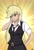 Size: 1796x2628 | Tagged: safe, artist:banquo0, part of a set, applejack, human, g4, belt, belt buckle, clothes, humanized, necktie, solo, suit, vest