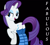 Size: 5280x4776 | Tagged: safe, artist:slb94, derpibooru exclusive, edit, editor:twilyisbestpone, vector edit, rarity, pony, unicorn, g4, absurd resolution, black background, butt, clothes, fabulous, female, flirting, lidded eyes, mare, open mouth, plot, pretty, raised hoof, simple background, smiling, socks, solo, striped socks, vector