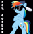 Size: 4536x4672 | Tagged: safe, artist:cryocubed, derpibooru exclusive, edit, editor:twilyisbestpone, vector edit, rainbow dash, pegasus, pony, g4, 20% cooler, absurd resolution, backwards ballcap, baseball cap, bipedal, black background, cap, crossed hooves, female, hat, mare, radical, simple background, solo, standing, sunglasses, vector