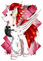 Size: 1613x2276 | Tagged: safe, artist:thebenalpha, oc, oc:ryoku memori, alicorn, pony, alicorn oc, butler, clothes, horn, ryoku verse, simple background, suit, transparent background, wings