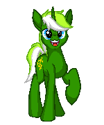 Size: 150x180 | Tagged: safe, artist:zeka10000, oc, oc only, oc:circuit mane, pony, unicorn, commission, happy, looking at you, male, pixel art, raised hoof, simple background, smiling, solo, stallion, transparent background