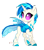 Size: 1616x1832 | Tagged: safe, artist:nocturnal-moonlight, artist:pinkerminty, artist:teepew, dj pon-3, vinyl scratch, changedling, changeling, g4, base used, changedlingified, changelingified, female, raised hoof, simple background, solo, species swap, transparent background