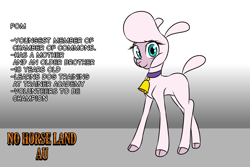 Size: 1800x1200 | Tagged: safe, artist:thescornfulreptilian, pom (tfh), sheep, them's fightin' herds, alternate universe, community related, solo, story included