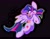 Size: 2600x2025 | Tagged: safe, artist:jamsuteki, twilight sparkle, alicorn, pony, g4, big ears, black background, blushing, heart eyes, high res, open mouth, open smile, simple background, smiling, solo, sparkly eyes, sparkly mane, twilight sparkle (alicorn), wingding eyes