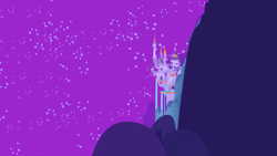 Size: 1280x720 | Tagged: safe, screencap, g4, season 1, the ticket master, background, canterlot, night, no pony, scenic ponyville, sky, stars