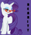 Size: 4656x5216 | Tagged: safe, artist:slb94, derpibooru exclusive, edit, editor:twilyisbestpone, vector edit, rarity, pony, unicorn, g4, absurd resolution, butt, female, glasses, grin, lidded eyes, looking at you, mare, plot, purple background, rearity, sexy, simple background, smiling, solo, stupid sexy rarity, vector