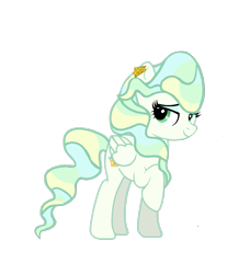 Size: 1409x1545 | Tagged: safe, artist:candyandflurry, oc, oc only, oc:misty trail, pegasus, pony, not vapor trail, offspring, parent:sky stinger, parent:vapor trail, parents:vaporsky, simple background, solo, transparent background