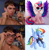 Size: 691x705 | Tagged: safe, artist:jennyberry, artist:mite-lime, edit, rainbow dash, zipp storm, human, pegasus, pony, g5, irl, irl human, meme, older, older rainbow dash, peter parker, photo