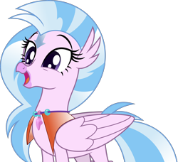 Size: 5000x4556 | Tagged: safe, artist:dashiesparkle edit, edit, vector edit, silverstream, classical hippogriff, hippogriff, g4, aang, avatar silverstream, avatar the last airbender, female, simple background, solo, transparent background, vector