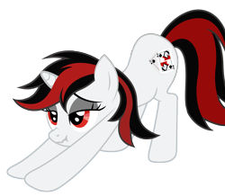 Size: 5000x4357 | Tagged: safe, artist:blackjackpone, oc, oc only, oc:blackjack, pony, unicorn, fallout equestria, fallout equestria: project horizons, female, iwtcibj, iwtcird, scrunchy face, simple background, solo, transparent background