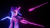 Size: 3840x2160 | Tagged: safe, artist:valiant studios, oc, oc:twilight (dimensional shift), alicorn, pony, dimensional shift, 3d, angry, blender, chopsticks, energy sword, high res, platform, slender, solo, sword, thin, vs twi, weapon