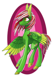 Size: 1280x1872 | Tagged: safe, artist:rosastrasza, oc, oc only, oc:dawn lily, pegasus, pony, female, mare, solo, two toned wings, wings