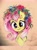 Size: 2153x2871 | Tagged: safe, artist:liaaqila, fluttershy, pony, g4, cute, flower, flower in hair, high res, shyabetes, solo, traditional art