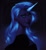 Size: 3840x4200 | Tagged: safe, artist:alina mierau, princess luna, human, g4, bust, female, horn, horned humanization, humanized, solo