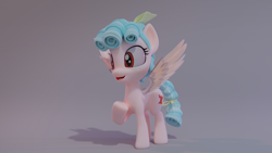 Size: 1920x1080 | Tagged: safe, artist:dieanondie, cozy glow, pegasus, pony, g4, 3d, blender, female, filly, solo