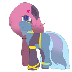 Size: 1999x1999 | Tagged: safe, artist:derpy_the_duck, oc, oc only, earth pony, pony, belly dancer outfit, crossdressing, hairpin, harem outfit, jewelry, simple background, solo, transparent background