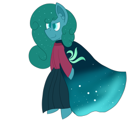 Size: 1999x1999 | Tagged: safe, artist:derpy_the_duck, oc, oc only, oc:aurora, earth pony, semi-anthro, arm hooves, cape, clothes, dress, simple background, solo, superhero, transparent background