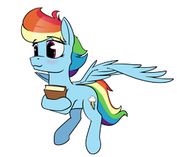 Size: 5400x4800 | Tagged: safe, artist:dacaoo, rainbow dash, pegasus, pony, g4, absurd resolution, blushing, book, flying, hug, simple background, solo, transparent background, wings