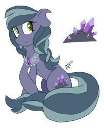 Size: 1200x1472 | Tagged: safe, artist:gallantserver, oc, oc only, oc:amethyst abacus, earth pony, pony, concave belly, female, mare, simple background, solo, transparent background