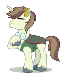 Size: 888x1032 | Tagged: safe, artist:princess-kitsune-tsu, oc, oc only, changepony, hybrid, pony, base used, magical gay spawn, male, offspring, parent:shining armor, parent:thorax, simple background, solo, transparent background