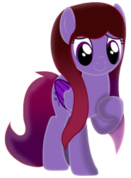 Size: 6060x8200 | Tagged: safe, artist:laszlvfx, oc, oc only, oc:lavender wing, pegasus, pony, absurd resolution, female, mare, simple background, solo, transparent background, two toned wings, wings
