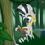 Size: 1280x1280 | Tagged: safe, artist:joaothejohn, zecora, pony, zebra, g4, book, bracelet, ear piercing, earring, female, forest, jewelry, mare, neck rings, piercing, reading, sitting, solo, vine