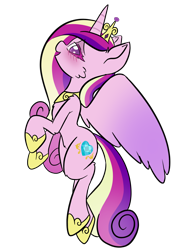 Size: 1668x2388 | Tagged: safe, artist:steelsoul, princess cadance, alicorn, pony, g4, female, mare, simple background, transparent background