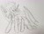 Size: 2048x1536 | Tagged: safe, artist:sky-railroad, oc, oc only, unnamed oc, alicorn, bat pony, bat pony alicorn, pony, bat wings, horn, sketch, solo, traditional art, wings