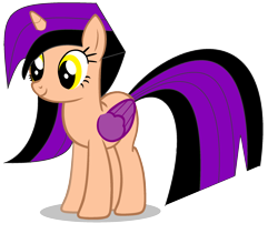 Size: 2184x1920 | Tagged: safe, artist:mudmee-thai, oc, oc only, alicorn, pony, alicorn oc, eyelashes, female, horn, mare, smiling, solo, wings