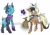 Size: 741x525 | Tagged: safe, artist:bronyfair, oc, oc:moondrive, oc:unity (brony fair), brony fair, derpfest