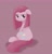 Size: 1965x2048 | Tagged: dead source, safe, artist:ginmaruxx, pinkie pie, earth pony, pony, g4, cute, cuteamena, floppy ears, looking at you, looking back, looking back at you, pinkamena diane pie, sad, simple background, solo