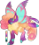 Size: 971x1109 | Tagged: safe, artist:velnyx, oc, oc only, oc:inchworm, changedling, changeling, female, simple background, solo, transparent background